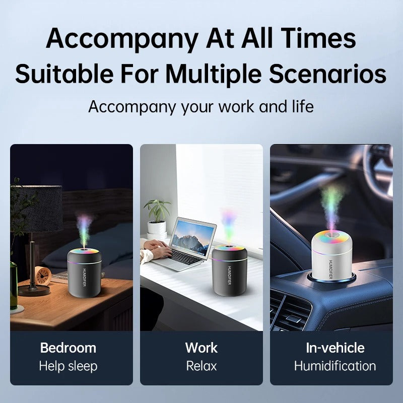 Mini Air Humidifier/ Essential oil purifier aromatherapy